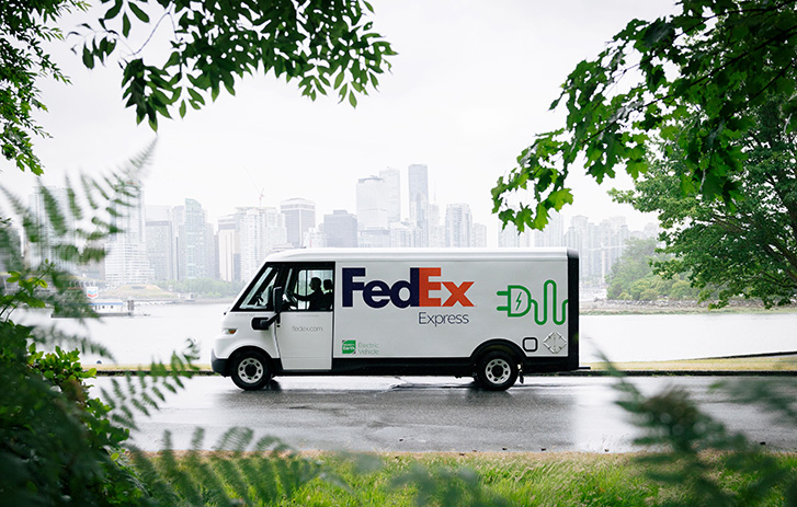 FedEx Electic Van