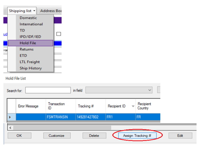 B13A Assign Traffic Number Example