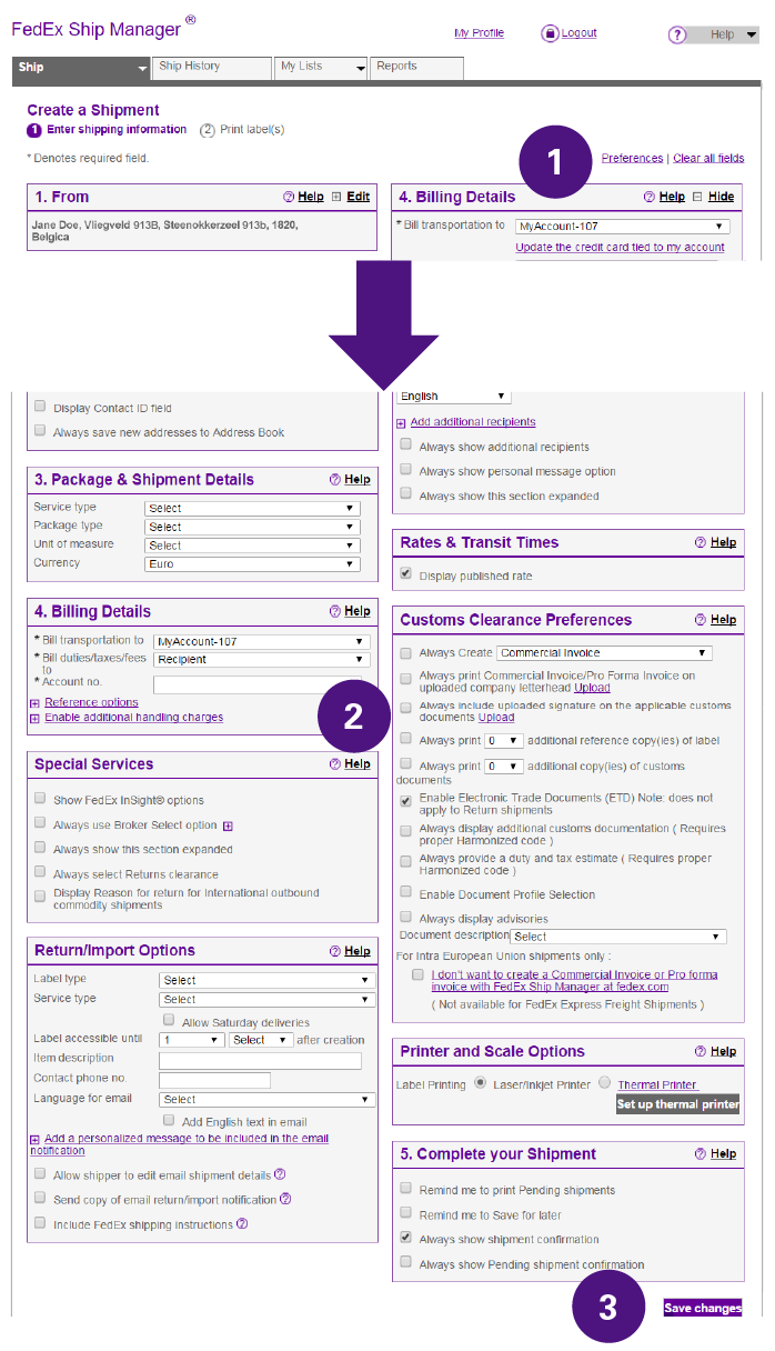 How to complete international shipping documentation ​ FedEx With Fedex Proforma Invoice Template