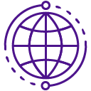 Icon: global connectivity