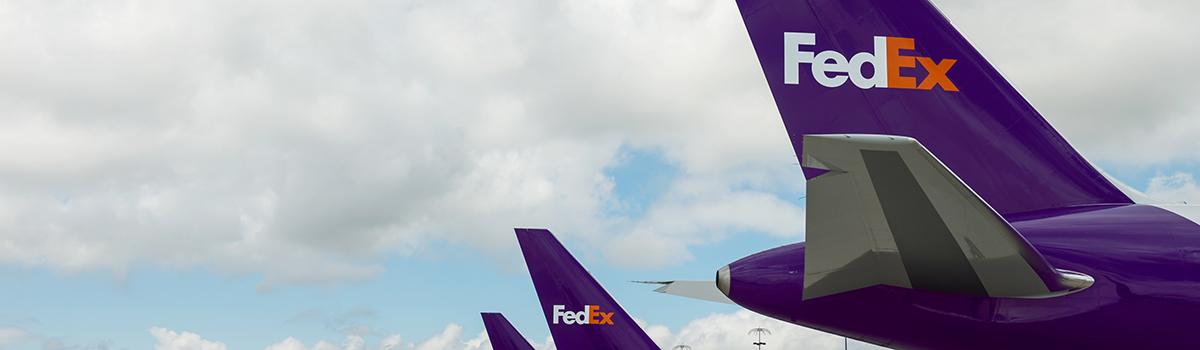 Airport with FedEx Fleet