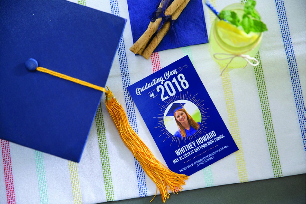 Custom Announcement Cards For Graduation Births More Fedex Office