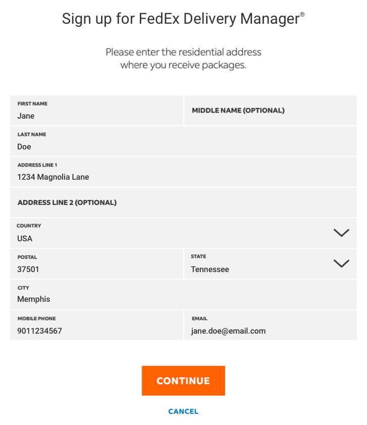 How to register for FedEx Delivery Manager FedEx