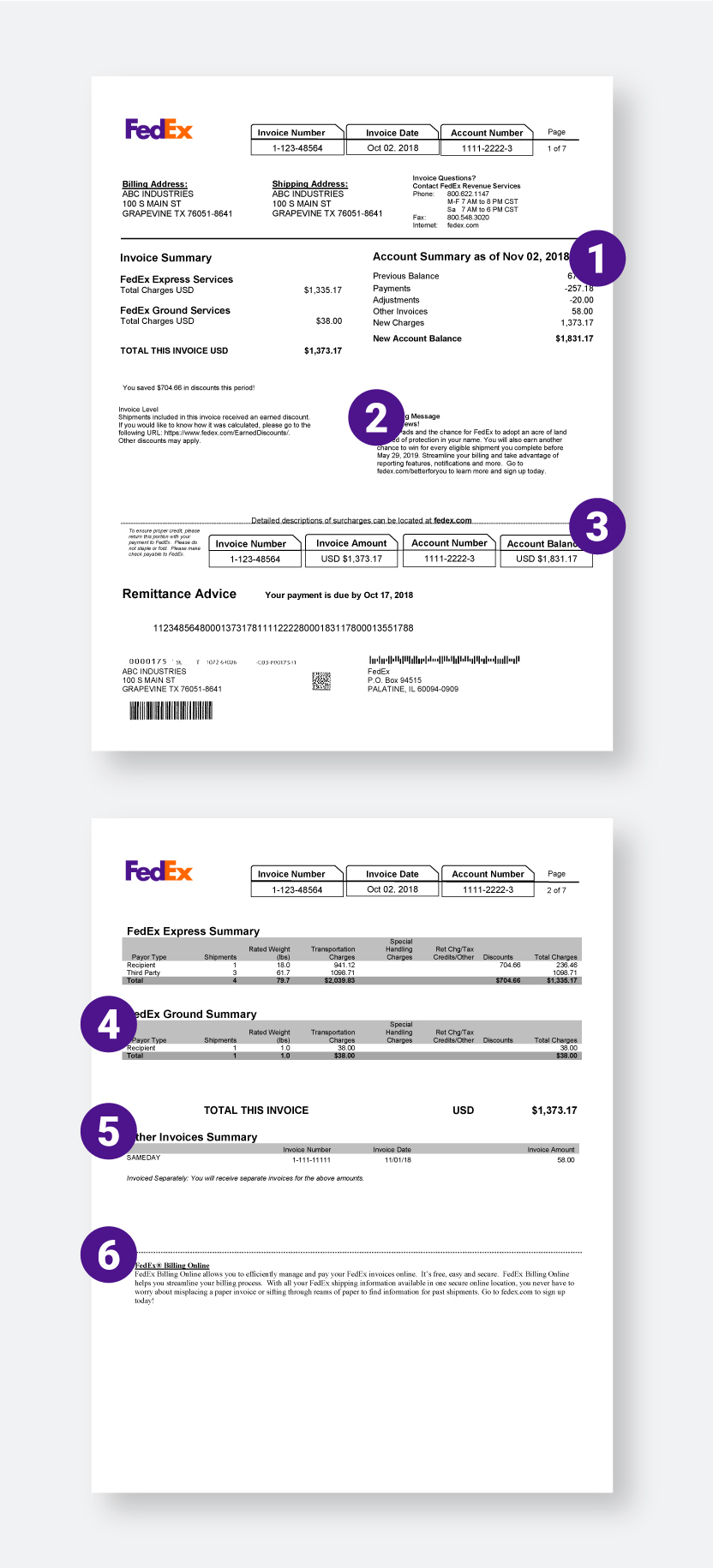 Delivery fees on your invoices