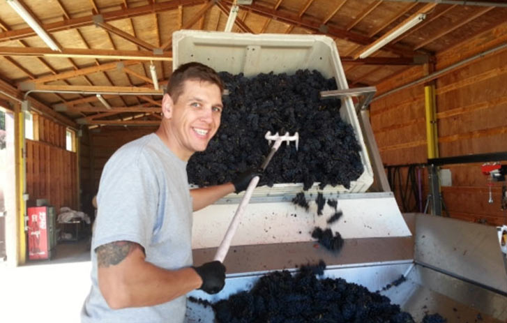 A photo of Ben Martin from Dauntless Wine Company 