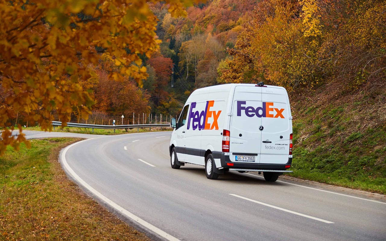 Airport with FedEx Fleet