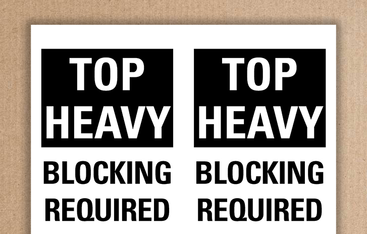 top heavy blocking