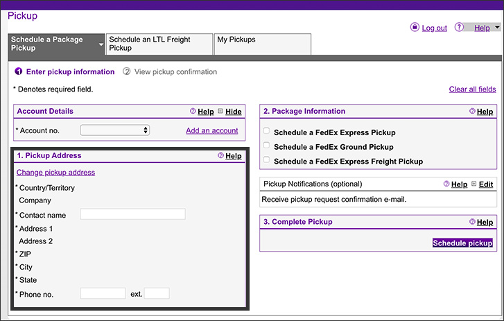 How To Schedule A Freight Pickup Freight Shipping FedEx