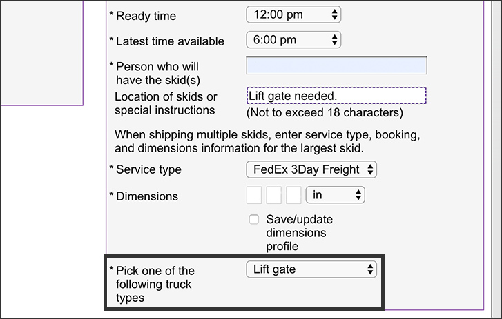 How To Schedule A Freight Pickup Freight Shipping FedEx