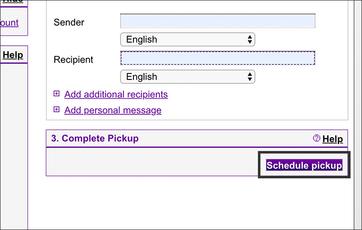 FedEx Ground Alternate Address Pickup