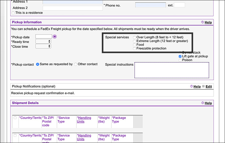 How To Schedule A Freight Pickup Freight Shipping