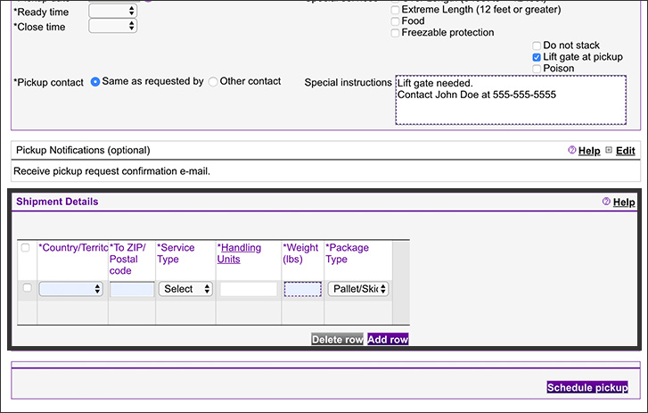 How To Schedule A Freight Pickup Freight Shipping FedEx