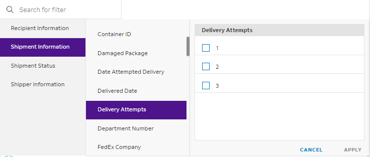 Delivery Attempts