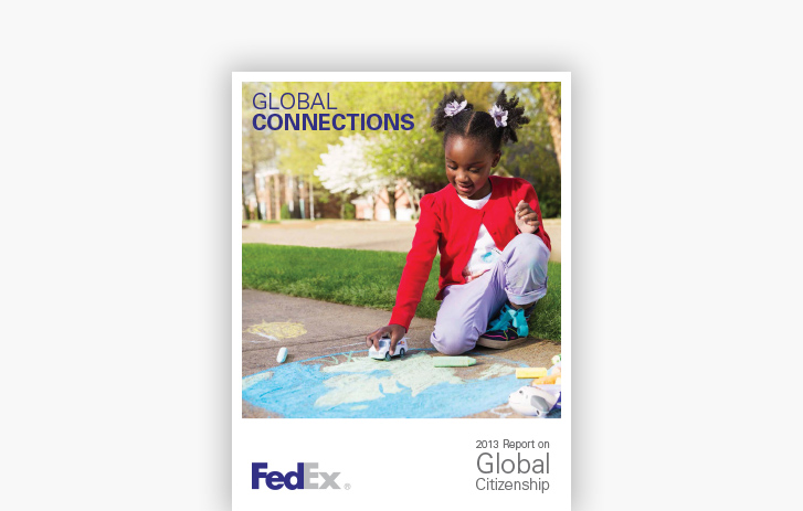 Informe de Ciudadanía Global de FedEx de 2013