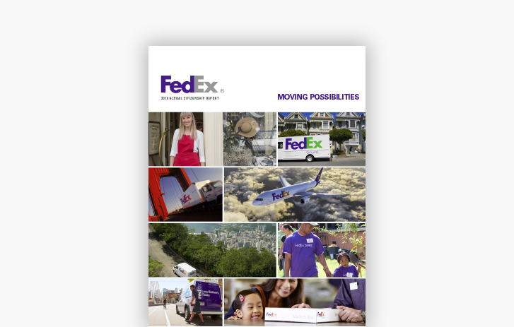 Informe de Ciudadanía Global de FedEx de 2014